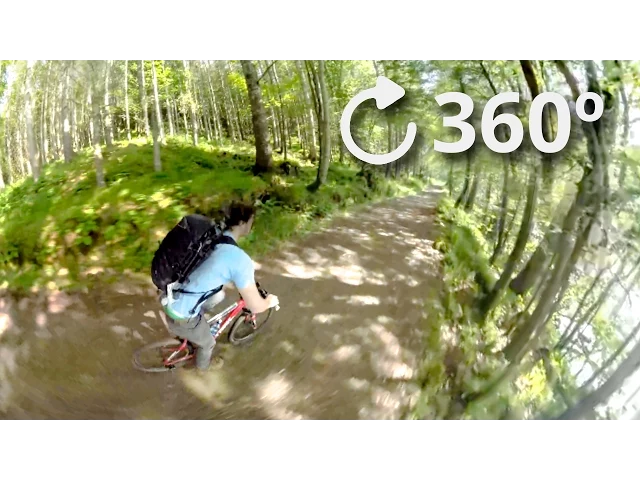 360º mountain biking in ireland 4k - north west adventure tours